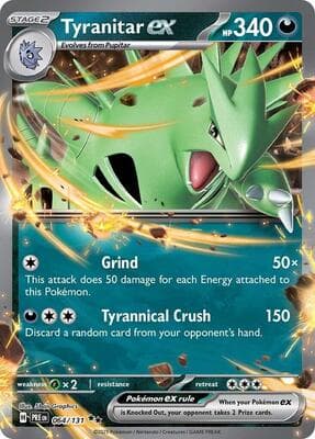 Tyranitar ex Prismatic Evolutions #64