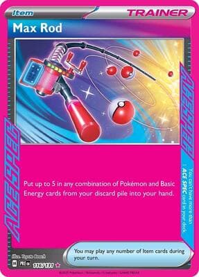 Max Rod Prismatic Evolutions #116