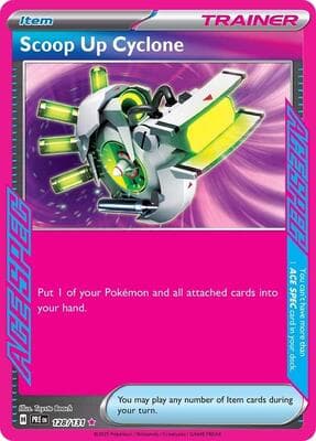 Scoop Up Cyclone Prismatic Evolutions #128