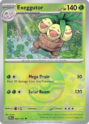 Exeggutor (Master Ball Pattern) Prismatic Evolutions #2