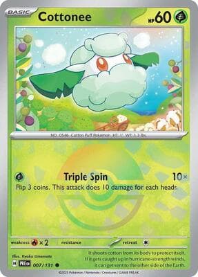 Cottonee · Poke Ball Pattern