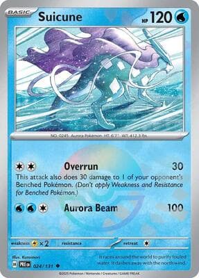 Suicune (Master Ball Pattern) Prismatic Evolutions #24
