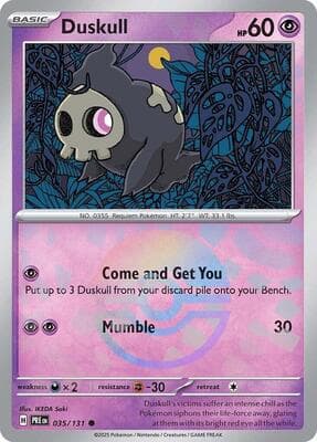 Duskull · Poke Ball Pattern