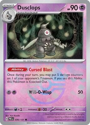 Dusclops · Poke Ball Pattern