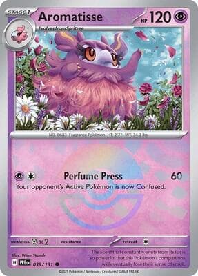Aromatisse · Poke Ball Pattern Prismatic Evolutions #39