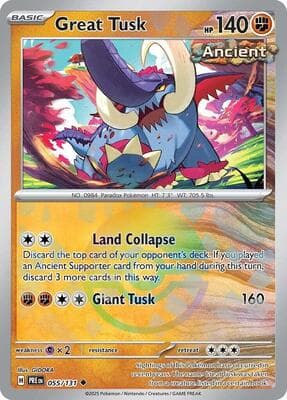 Great Tusk · Poke Ball Pattern