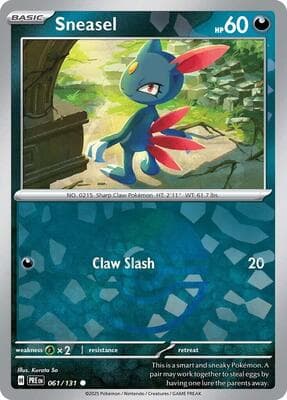 Sneasel · Poke Ball Pattern