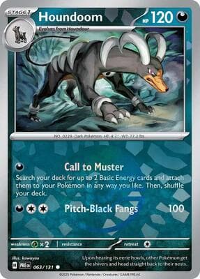 Houndoom · Poke Ball Pattern