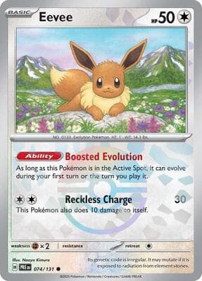 Eevee · Poke Ball Pattern Prismatic Evolutions #74
