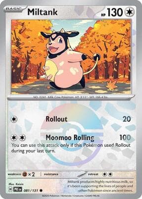 Miltank · Poke Ball Pattern Prismatic Evolutions #81