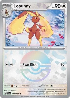 Lopunny (Master Ball Pattern) Prismatic Evolutions #84