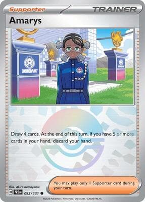 Amarys - 093/131 (Poke Ball Pattern) Prismatic Evolutions #93