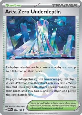 Area Zero Underdepths (Poke Ball Pattern) Prismatic Evolutions #94