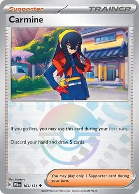 Carmine (Poke Ball Pattern) Prismatic Evolutions #103