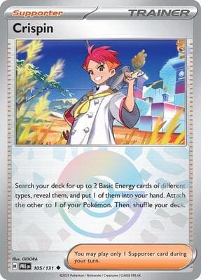 Crispin - 105/131 (Poke Ball Pattern) Prismatic Evolutions #105
