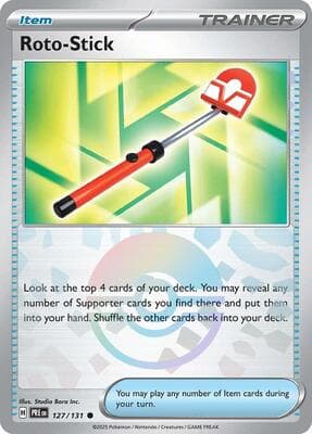 Roto-Stick (Poke Ball Pattern) Prismatic Evolutions #127