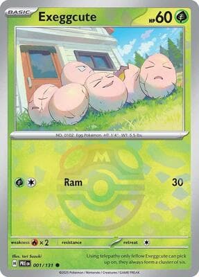 Exeggcute (Master Ball Pattern) Prismatic Evolutions #1