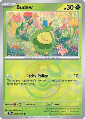 Budew · Master Ball Pattern Prismatic Evolutions #4