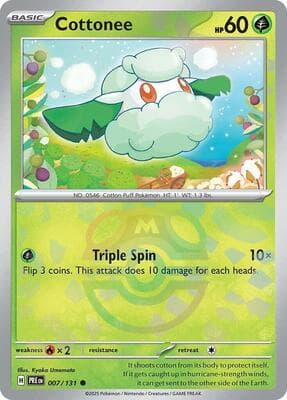 Cottonee (Master Ball Pattern) Prismatic Evolutions #7