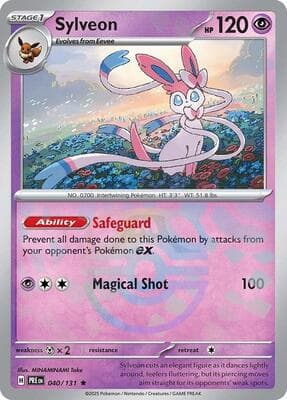 Sylveon · Master Ball Pattern Prismatic Evolutions #40