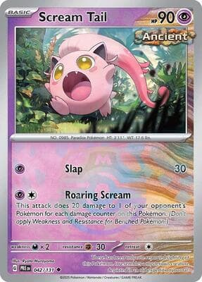 Scream Tail (Master Ball Pattern) Prismatic Evolutions #42