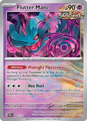 Flutter Mane (Master Ball Pattern) Prismatic Evolutions #43