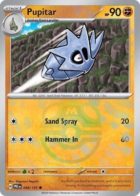 Pupitar (Master Ball Pattern) Prismatic Evolutions #48