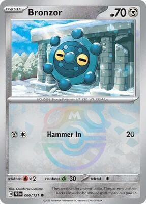 Bronzor (Master Ball Pattern) Prismatic Evolutions #66