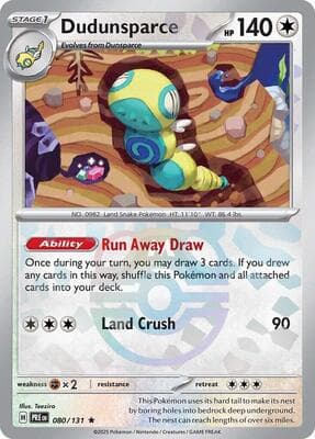 Dudunsparce · Master Ball Pattern