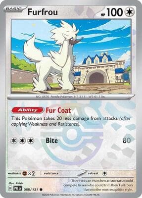 Furfrou · Master Ball Pattern