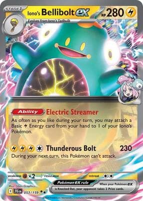 Iono's Bellibolt ex Journey Together #53