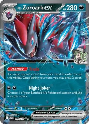 N's Zoroark ex Journey Together #98