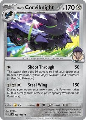 Hop's Corviknight Journey Together #108