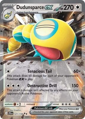 Dudunsparce ex Journey Together #121