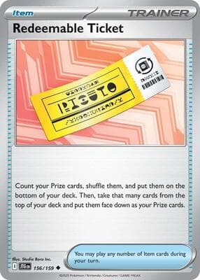 Redeemable Ticket Journey Together #156
