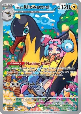 Iono's Kilowattrel Journey Together #163