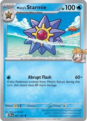 Misty's Starmie Destined Rivals #47