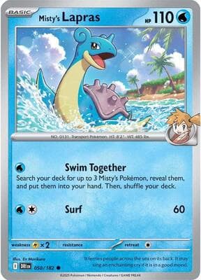 Misty's Lapras Destined Rivals #50