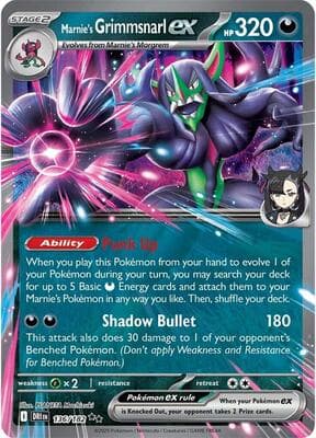 Marnie's Grimmsnarl ex Destined Rivals #136