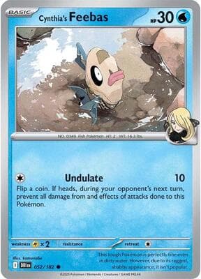Cynthia's Feebas Destined Rivals #52