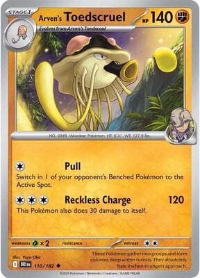 Arven's Toedscruel Destined Rivals #110