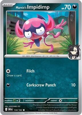 Marnie's Impidimp Destined Rivals #134