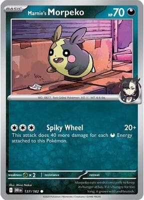 Marnie's Morpeko Destined Rivals #137