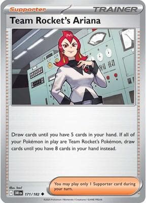 Team Rocket's Ariana Destined Rivals #171