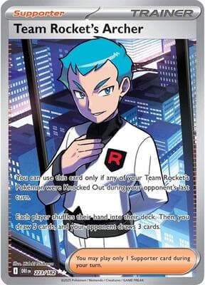 Team Rocket's Archer Destined Rivals #223
