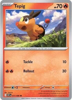 Tepig White Flare #11