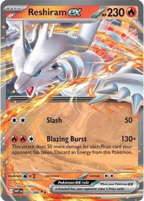 Reshiram ex White Flare #20