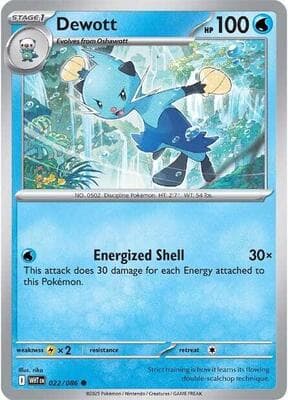 Dewott White Flare #22