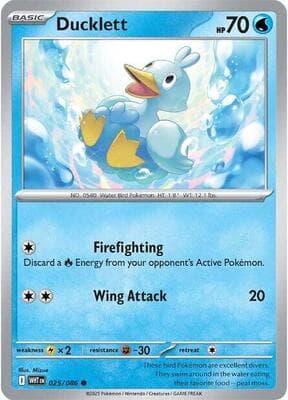 Ducklett White Flare #25
