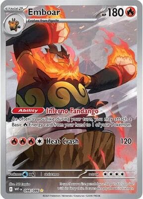 Emboar White Flare #98